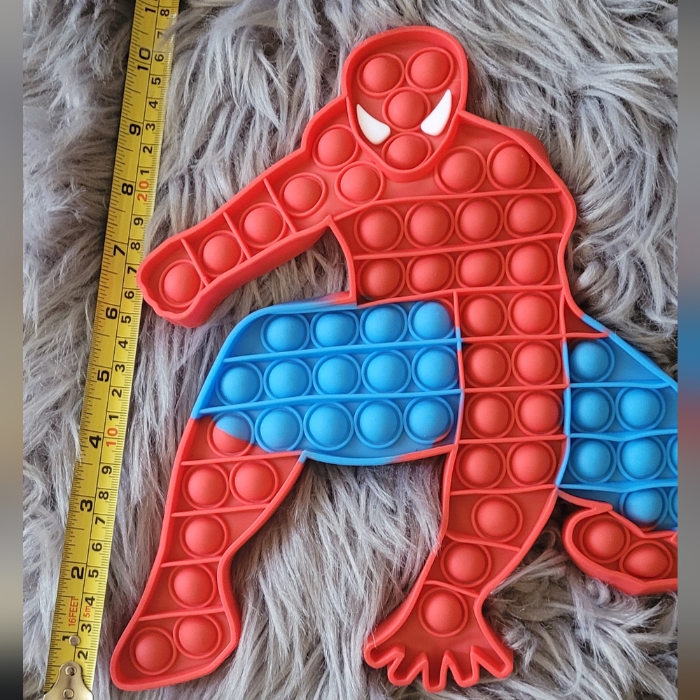 Large popit spiderman; fidget toy - Picture 5 of 5